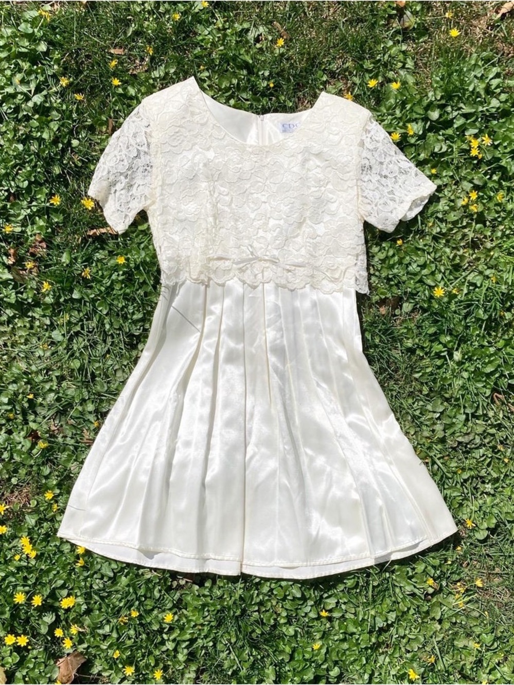 Vintage 90s Lace Babydoll Vintage Dress